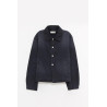 MFPEN RINSED BLACK UNION JACKET